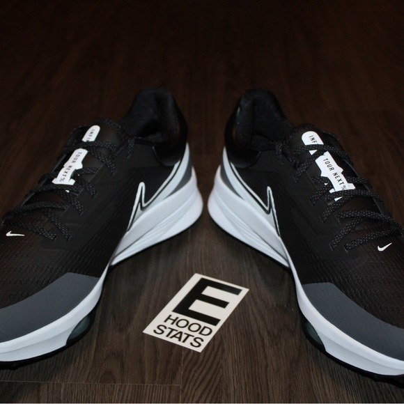 ❌S⭕️LD❌Nike Air Zoom Infinity React Black Grey White Mens Size 13 Golf Shoes - Picture 11 of 17